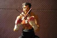 Cage Fighter Logan (Marvel Legends) Custom Action Figure