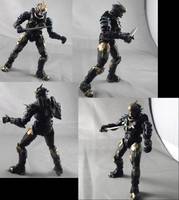 Hayabusa Shadow Spartan (Halo) Custom Action Figure