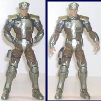 Fleet Admiral Castor Dane (Metroid) Custom Action Figure