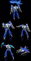 Thundercracker (for Autism) (Transformers) Custom Action Figure
