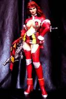 Red Monica ("V") Custom Action Figure