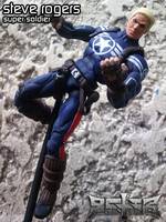 Steve Rogers Super Soldier (Avengers) Custom Action Figure