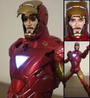 Iron Man / Tony Stark (Iron Man 2) Custom Action Figure