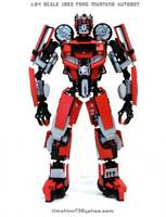 1:24 Scale Transformers Movie Mustang Autobot (Transformers - Movie) Custom Action Figure
