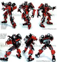 1:24 Scale Transformers Movie Mustang Autobot (Transformers - Movie) Custom Action Figure