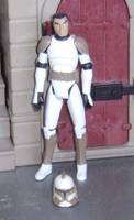 Commander Stretch (Star Wars Clone Wars) Custom Action Figure