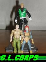Green Lantern Guy Gardner (G.I. Joe) Custom Action Figure