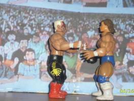 Sting and Lex Luger (AWA) Custom Action Figure