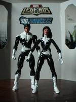 Aurora  (Black Costume) (Marvel Legends) Custom Action Figure