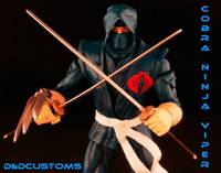 Cobra Ninja Viper (G.I. Joe) Custom Action Figure