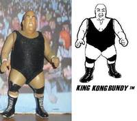 Hercules Hernandez, King Kong Bundy ,Eddieguerrio (Wrestling) Custom Action Figure