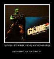 Beachhead Marvel Legends Style Action Figure (G.I. Joe) Custom Action Figure