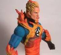 Icons Human Torch (Marvel Icon) Custom Action Figure