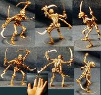 Skeletal Tomb Guardian (Dungeons and Dragons) Custom Miniature / Figurine