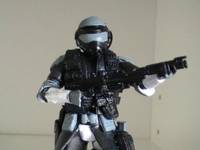 Black Hawk Commando Charcoal (Star Wars Clone Wars) Custom Action Figure