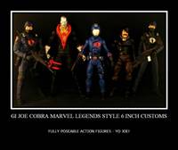 Major Bludd Marvel Legends Style (G.I. Joe) Custom Action Figure