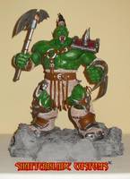 World of Warcraft ORC Statue (World of Warcraft) Custom Statue / Bust