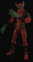 Deadpool (Wolverine Costume) (Marvel Legends) Custom Action Figure