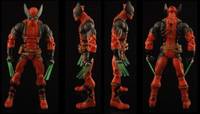 Deadpool (Wolverine Costume) (Marvel Legends) Custom Action Figure