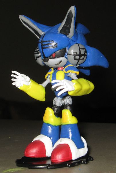 Mecha Sonic Mk. 2 (Kit Bashed) : r/customactionfigures