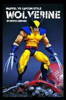 Wolverine ( Marvel VS Capcom Style ) (Marvel vs Capcom) Custom Action Figure