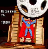 Superman 3 3/4 (Marvel Universe) Custom Action Figure