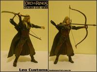 Full Articuleted ELVEN ARCHER (Lord of the Rings) Custom Action Figure