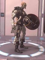 Deathlok Captain America (Marvel Legends) Custom Action Figure