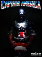 Ultimate Captain America (Marvel) Custom Action Figure