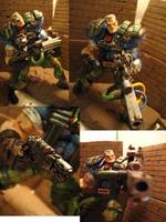 CABLE (Liefield Era) (Marvel Legends) Custom Action Figure
