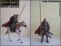 ROHIRRIN SOLDIER with Horse (Lord of the Rings) Custom Action Figure