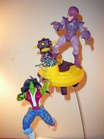 She-Hulk Vs the Wizard (Marvel Universe) Custom Action Figure