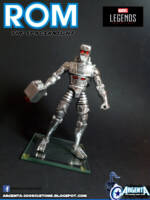 Rom, the Spaceknight from Galador (revisited) (Marvel Legends) Custom Action Figure
