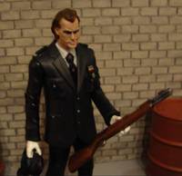 Dis-Honor Guard Joker - Police Officer - Batman - the Dark Knight (Movie Masters) Custom Action Figure
