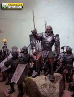 Battle Cry Urukhai (Lord of the Rings) Custom Action Figure