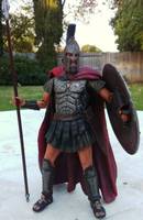 King Leonidas in Full Armor (300) Custom Action Figure
