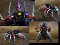 Transformers Animated Horrorcon Black Arachnia (Transformers - Animated) Custom Action Figure