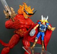 Thor VS Surtur (Marvel Universe) Custom Action Figure