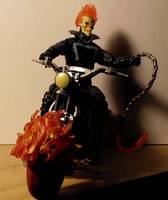 Ghost Rider's Bike (Marvel Universe) Custom Action Figure