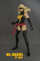 AREZ' Ms. MARVEL (Marvel Legends) Custom Action Figure