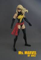 AREZ' Ms. MARVEL (Marvel Legends) Custom Action Figure