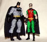 Batman and Robin Comic Pack (Marvel Universe) Custom Action Figure