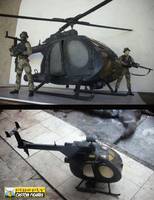 Ah-6j Little Bird "15" (Soldier) Custom Action Figure