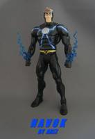 Arez' Havok Dob 1/1/11 (Marvel) Custom Action Figure