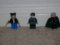 X Men Movie Legos (Lego) Custom Miniature / Figurine