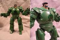 Construct Armor Kyle Rayner (Green Lantern) Custom Action Figure