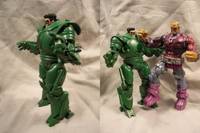 Construct Armor Kyle Rayner (Green Lantern) Custom Action Figure