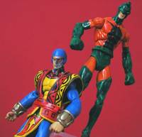 Jack of Hearts VS Unicorn (Marvel Universe) Custom Action Figure