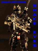 Snake Eyes Marvel Legends Style (G.I. Joe) Custom Action Figure