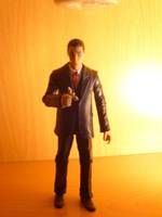 Christian Bale,Bruce Wayne (Movie Masters) Custom Action Figure